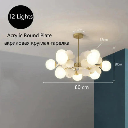 Luminaire Élégant et Artistique en Fer et Verre IL582317-ILLUMEEN.COM
