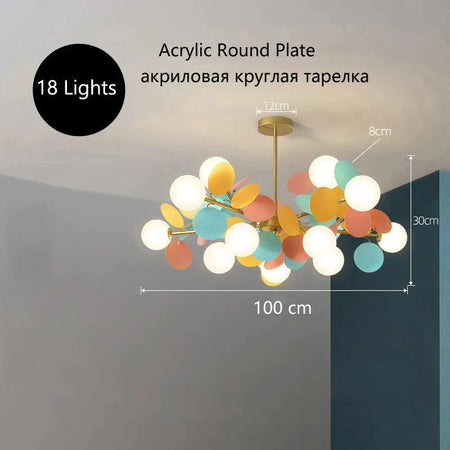 Luminaire Élégant et Artistique en Fer et Verre IL582317-ILLUMEEN.COM