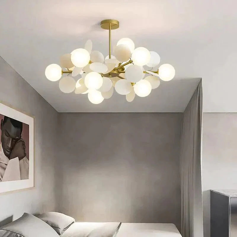 Luminaire Élégant et Artistique en Fer et Verre IL582317-ILLUMEEN.COM