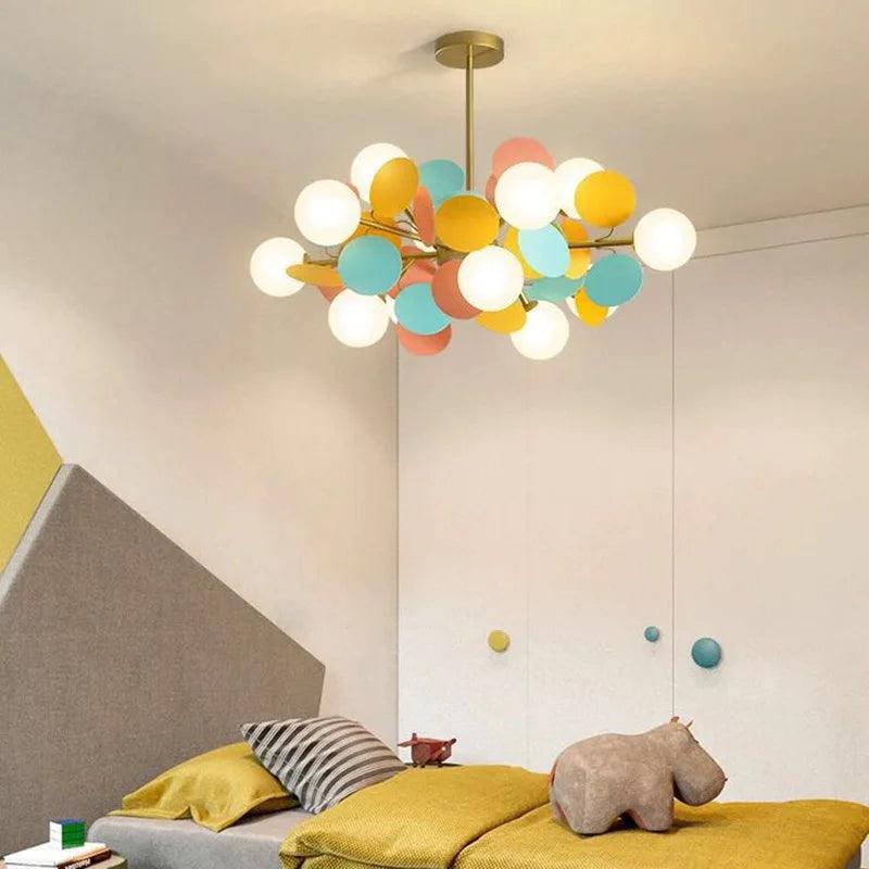Luminaire Élégant et Artistique en Fer et Verre IL582317-ILLUMEEN.COM