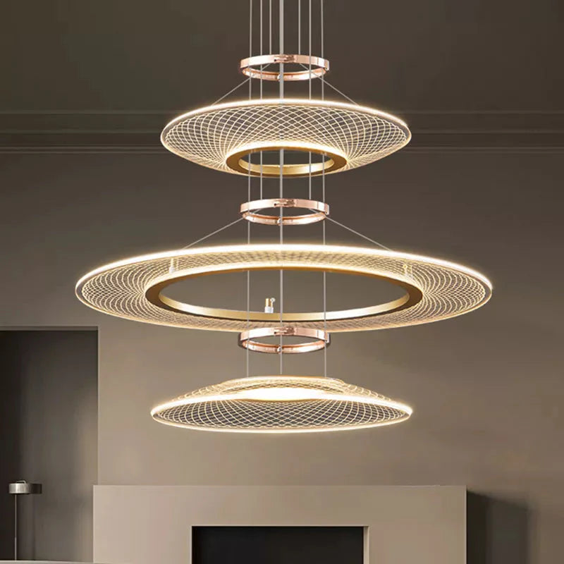 Luminaire Élégant et Innovant en Aluminium Doré IL527430-ILLUMEEN.COM