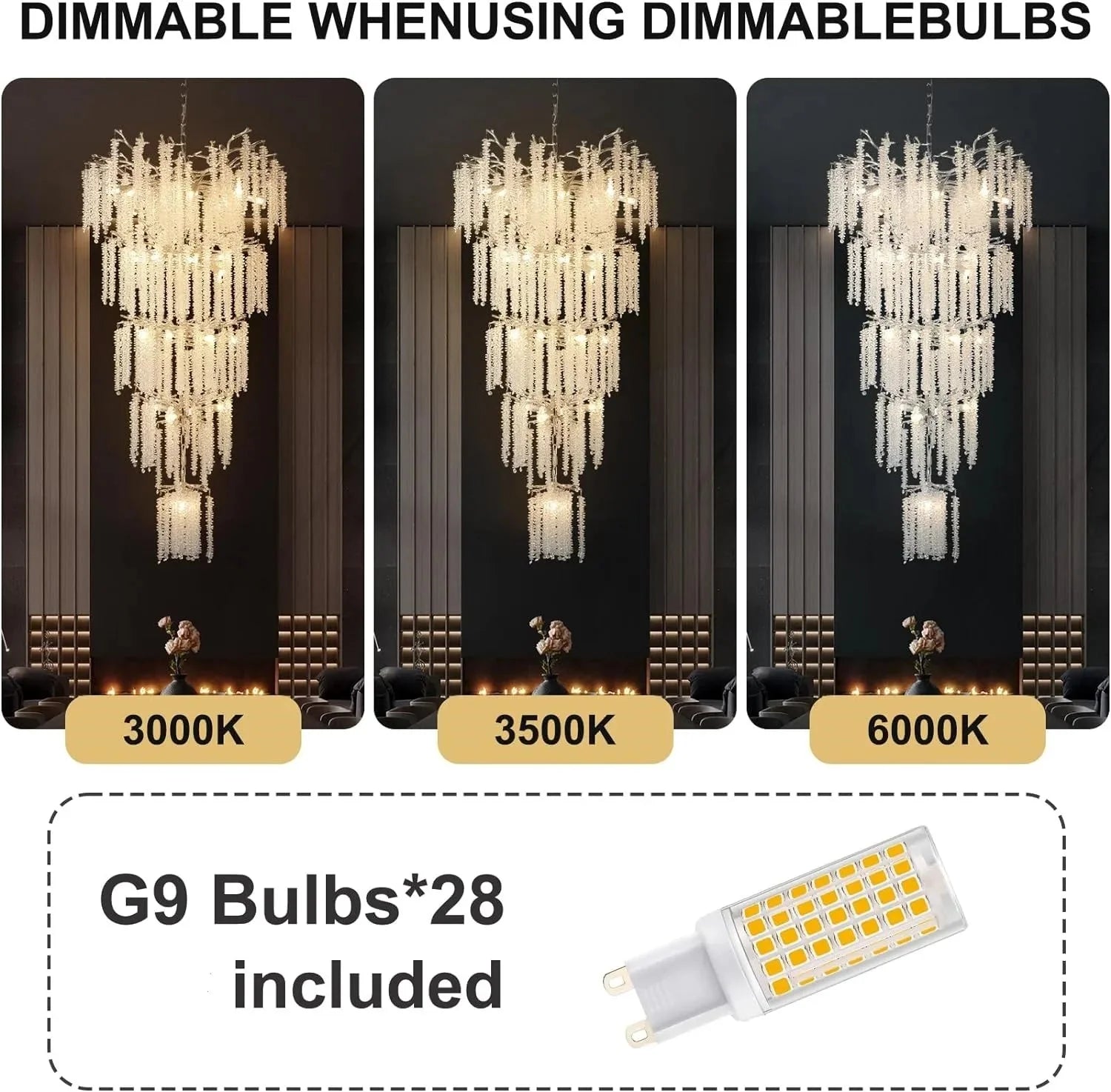 Luminaire Élégant IL452637 : Lustre Cristal Chic avec Pompon-ILLUMEEN.COM