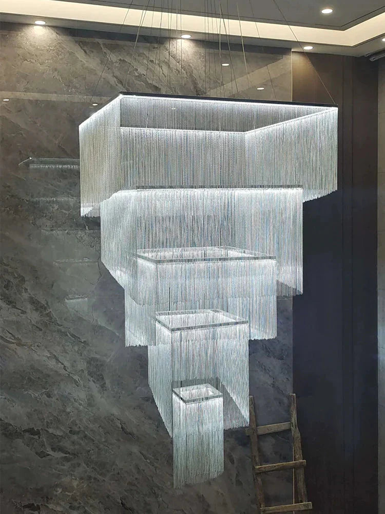 Luminaire Élégant IL482639 en Aluminium et Acier Inoxydable-ILLUMEEN.COM
