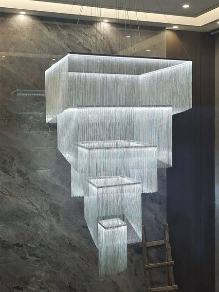 Luminaire Élégant IL482639 en Aluminium et Acier Inoxydable-ILLUMEEN.COM