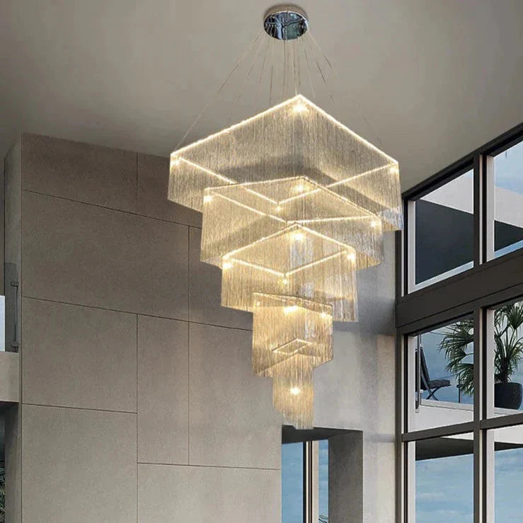 Luminaire Élégant IL482639 en Aluminium et Acier Inoxydable-ILLUMEEN.COM