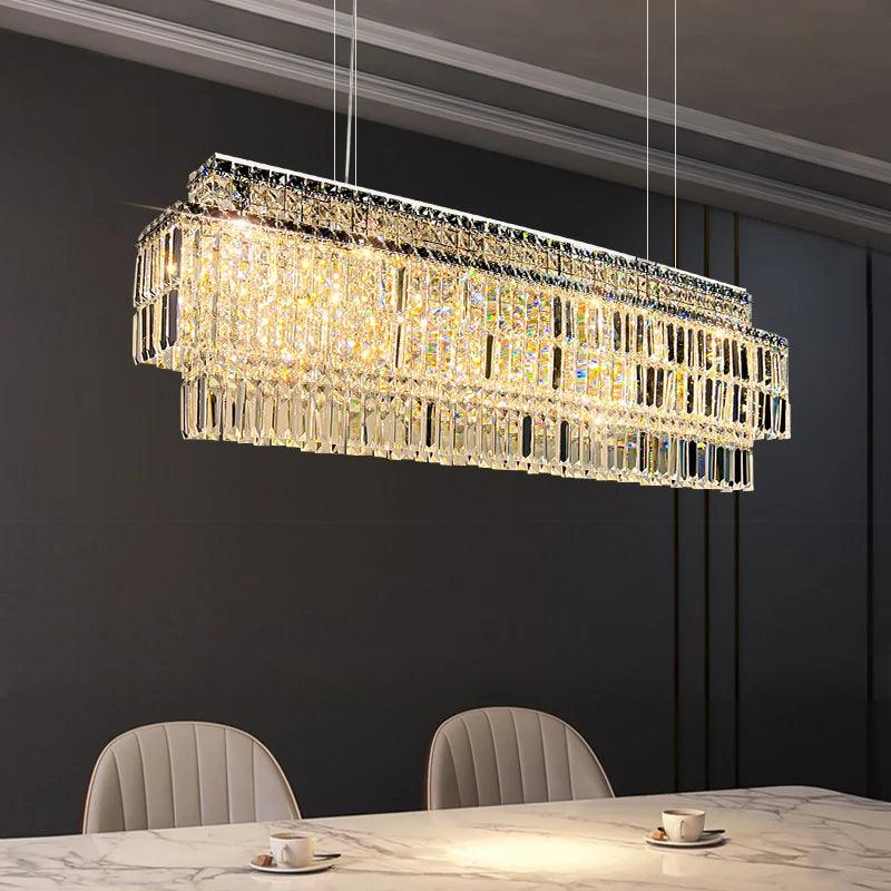 Luminaire Élégant IL485732 en Cristal et Acier Inoxydable-ILLUMEEN.COM