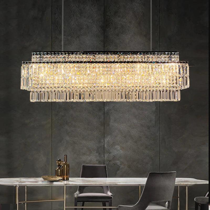 Luminaire Élégant IL485732 en Cristal et Acier Inoxydable-ILLUMEEN.COM