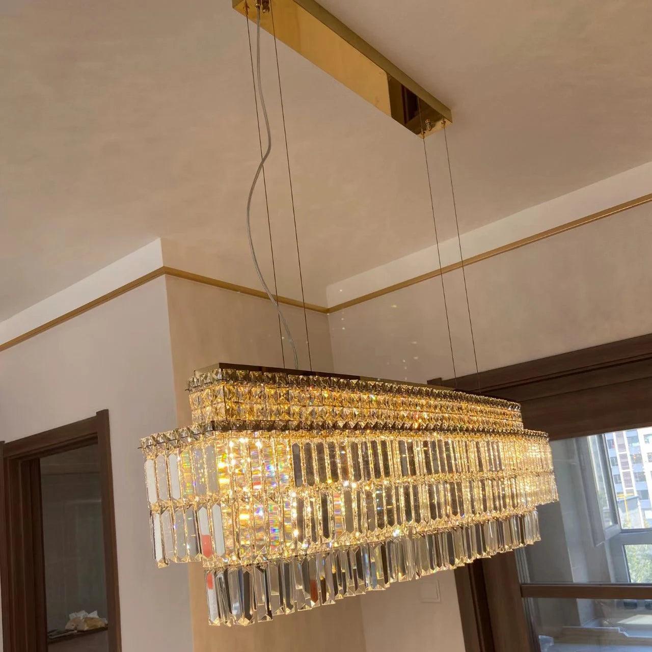 Luminaire Élégant IL485732 en Cristal et Acier Inoxydable-ILLUMEEN.COM