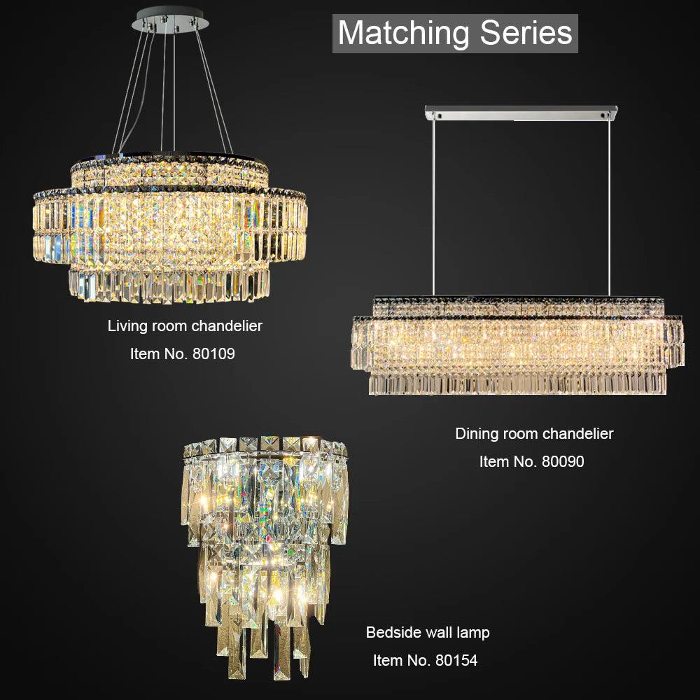 Luminaire Élégant IL485732 en Cristal et Acier Inoxydable-ILLUMEEN.COM