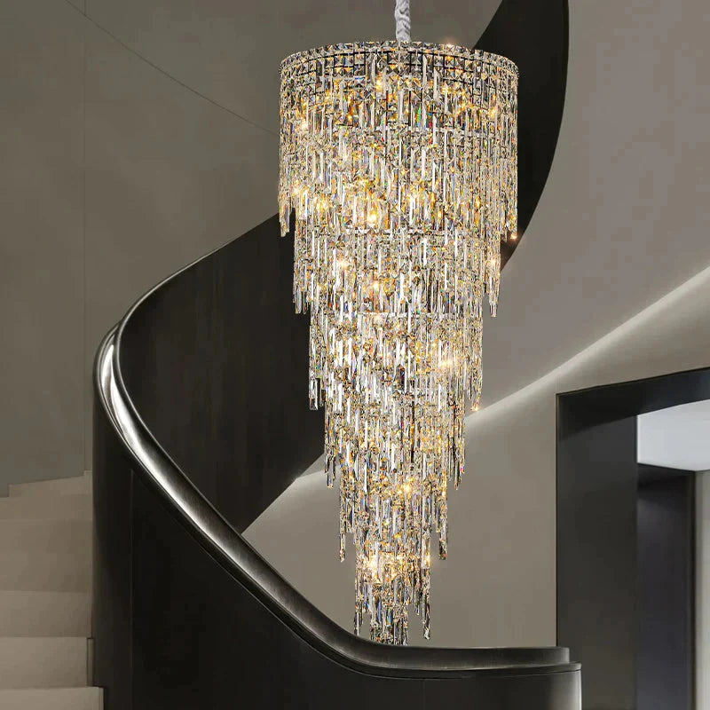 Luminaire Élégant IL487263 pour Escalier en Cristal Luxe-ILLUMEEN.COM