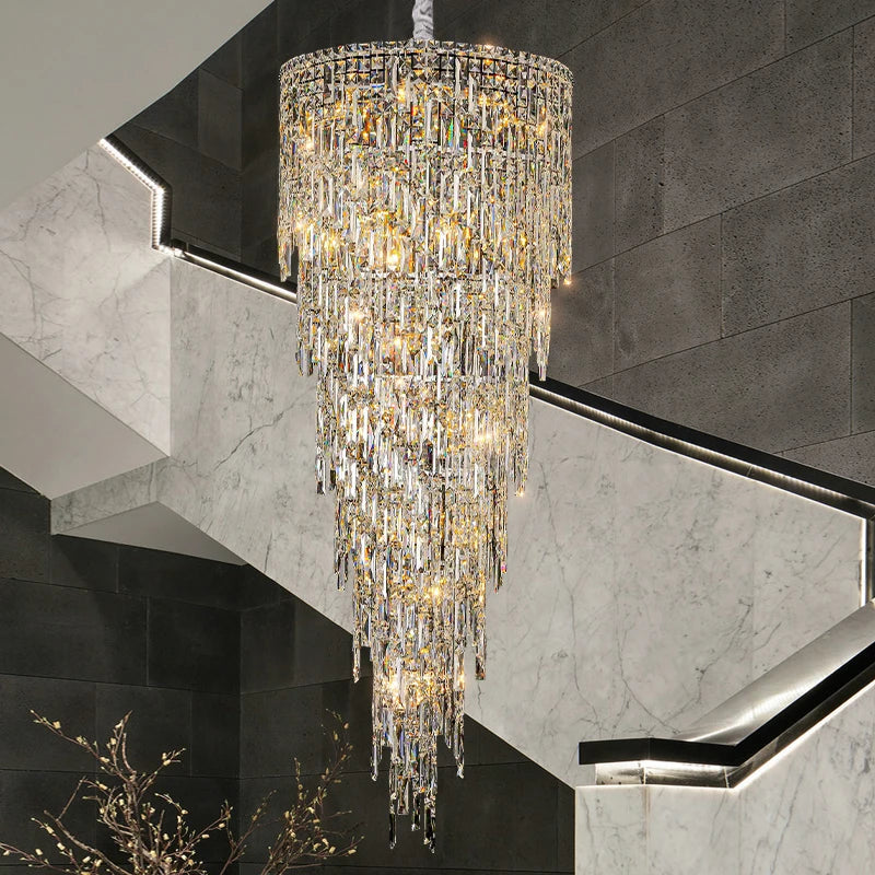 Luminaire Élégant IL487263 pour Escalier en Cristal Luxe-ILLUMEEN.COM