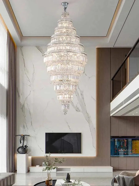 Luminaire Élégant IL492731 - Suspension en Cristal Élégante avec Variété de Tailles et de Luminosités-ILLUMEEN.COM