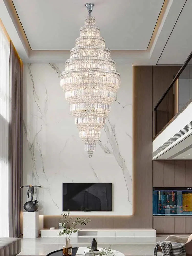 Luminaire Élégant IL492731 - Suspension en Cristal Élégante avec Variété de Tailles et de Luminosités-ILLUMEEN.COM