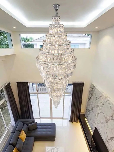 Luminaire Élégant IL492731 - Suspension en Cristal Élégante avec Variété de Tailles et de Luminosités-ILLUMEEN.COM