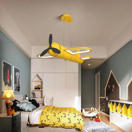 Luminaire Élégant IL582736 : Plafonnier LED Moderne Enfant avec Télécommande et Gradation de Luminosité-ILLUMEEN.COM