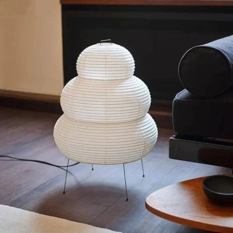 Luminaire Élégant Japonaise en Papier et Acier IL583791-ILLUMEEN.COM