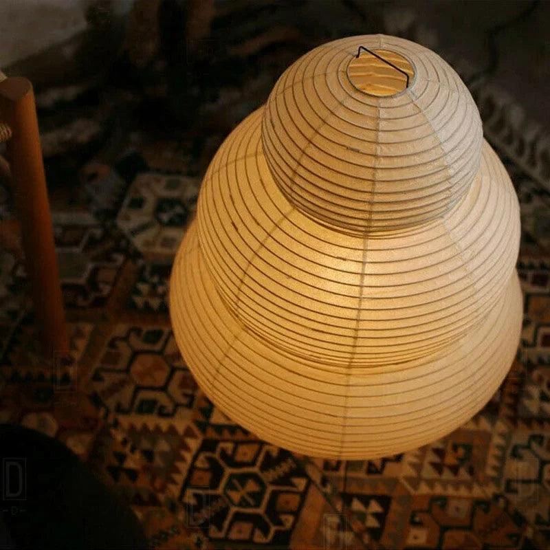 Luminaire Élégant Japonaise en Papier et Acier IL583791-ILLUMEEN.COM