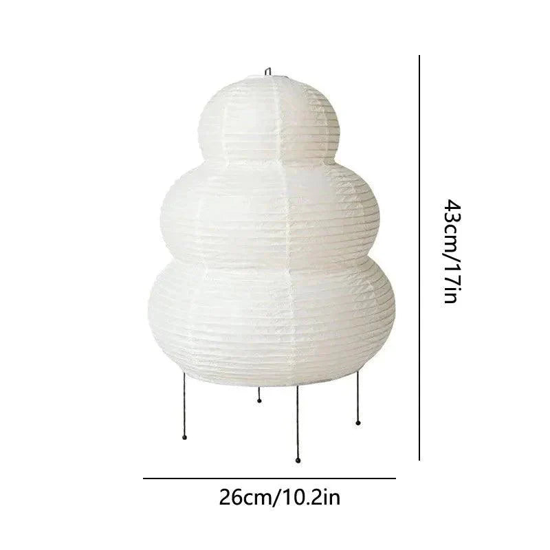 Luminaire Élégant Japonaise en Papier et Acier IL583791-ILLUMEEN.COM