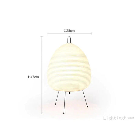 Luminaire Élégant Lampe de Table LED Moderne en Métal et Papier de Riz IL582349-ILLUMEEN.COM