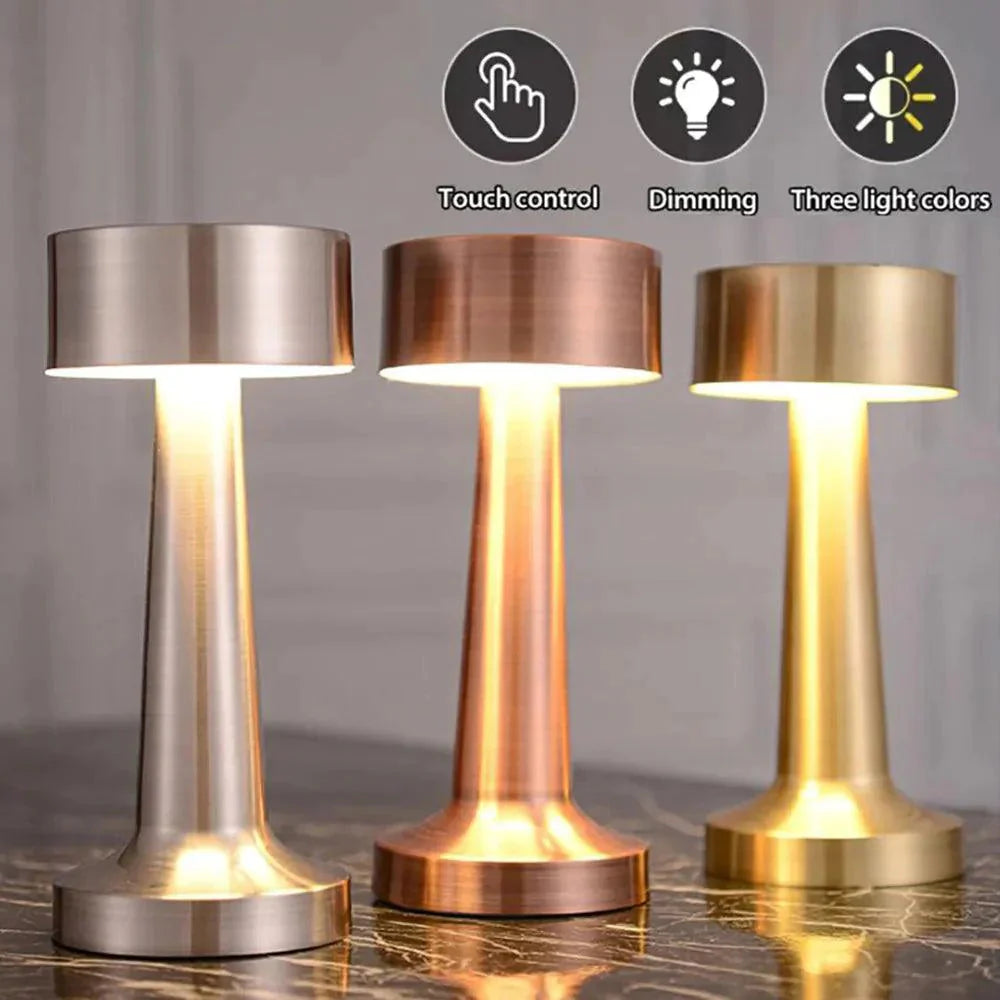 Luminaire Élégant : Lampe de Table LED Rétro Minimaliste IL479203-ILLUMEEN.COM