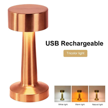 Luminaire Élégant : Lampe de Table LED Rétro Minimaliste IL479203-ILLUMEEN.COM