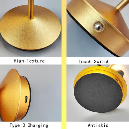 Luminaire Élégant: Lampe de Table Moderne à Éclairage Sans Fil et Ajustable IL593827-ILLUMEEN.COM