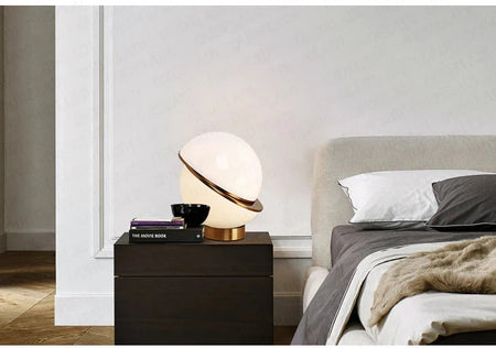 Luminaire Élégant : Lampe de Table Nordique Blanche IL582749-ILLUMEEN.COM
