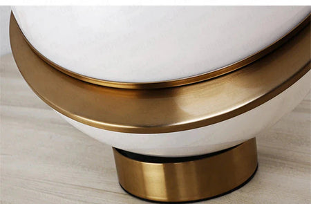 Luminaire Élégant : Lampe de Table Nordique Blanche IL582749-ILLUMEEN.COM