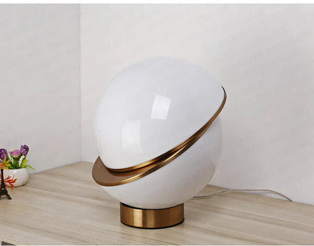 Luminaire Élégant : Lampe de Table Nordique Blanche IL582749-ILLUMEEN.COM