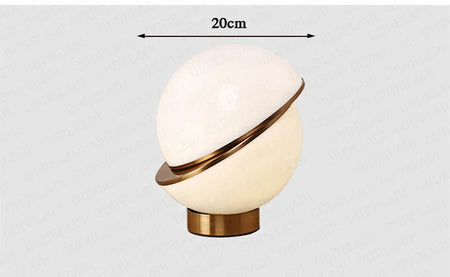Luminaire Élégant : Lampe de Table Nordique Blanche IL582749-ILLUMEEN.COM