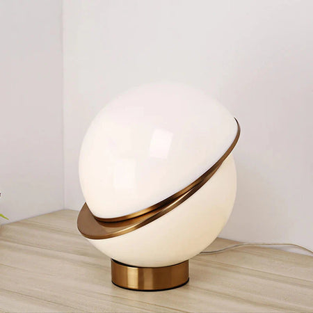 Luminaire Élégant : Lampe de Table Nordique Blanche IL582749-ILLUMEEN.COM