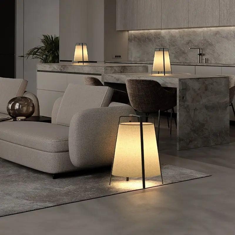 Luminaire Élégant : Lampe Japonaise sur Pied Rétro IL583947-ILLUMEEN.COM