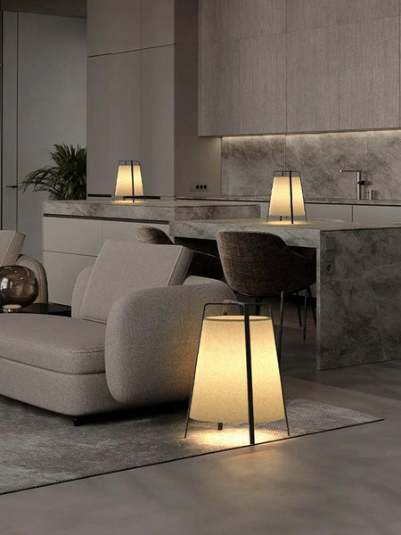 Luminaire Élégant : Lampe Japonaise sur Pied Rétro IL583947-ILLUMEEN.COM
