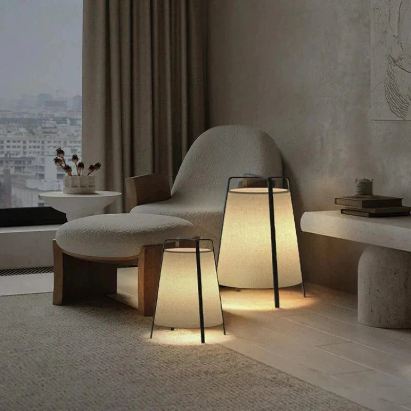 Luminaire Élégant : Lampe Japonaise sur Pied Rétro IL583947-ILLUMEEN.COM