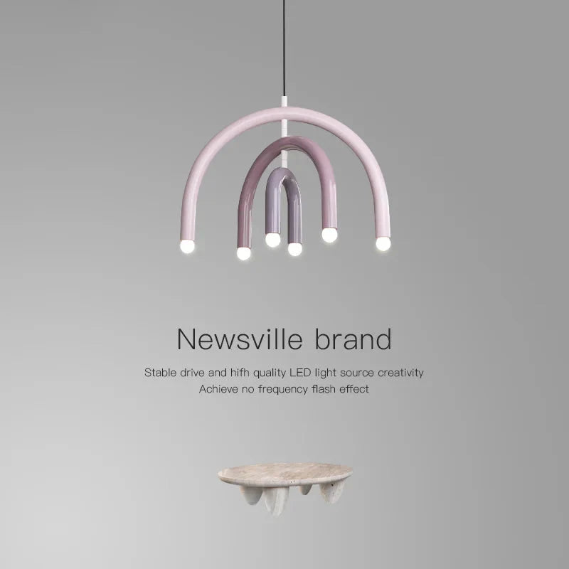 Luminaire Élégant Minimaliste avec Effet Arc-en-Ciel IL582739-ILLUMEEN.COM