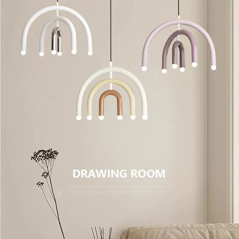 Luminaire Élégant Minimaliste avec Effet Arc-en-Ciel IL582739-ILLUMEEN.COM