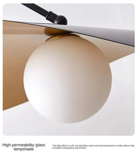 Luminaire Élégant Noir et Doré IL573829-ILLUMEEN.COM