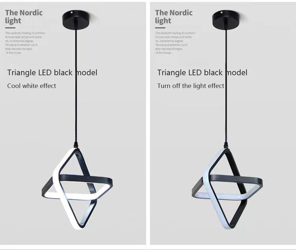 Luminaire Élégant Noir Sanoni à LED IL582304-ILLUMEEN.COM