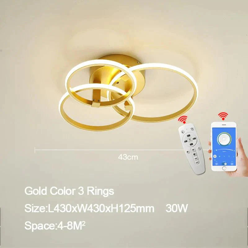 Luminaire Élégant : Plafonnier Design à Intensité Variable IL429783-ILLUMEEN.COM