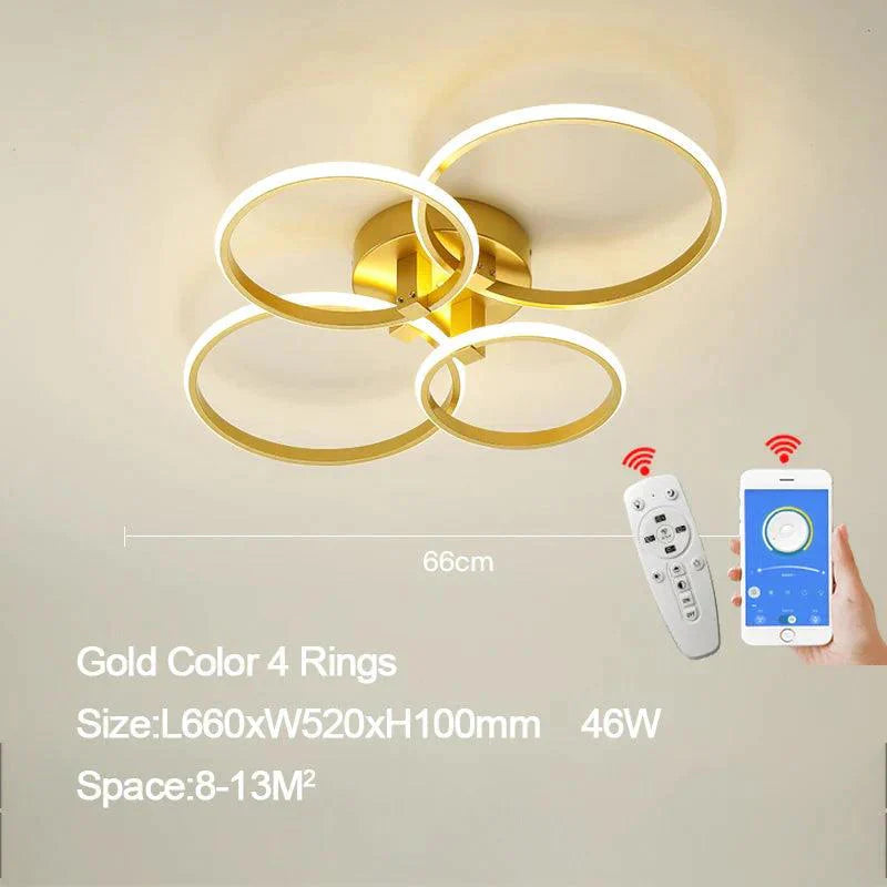 Luminaire Élégant : Plafonnier Design à Intensité Variable IL429783-ILLUMEEN.COM