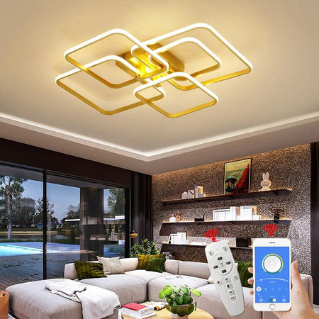 Luminaire Élégant : Plafonnier Design à Intensité Variable IL429783-ILLUMEEN.COM