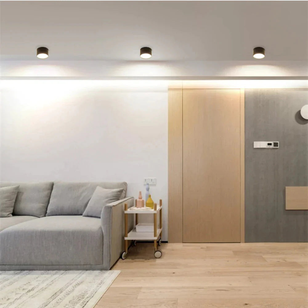 Luminaire Élégant : Plafonnier Design à LED Motif Bois IL582749-ILLUMEEN.COM