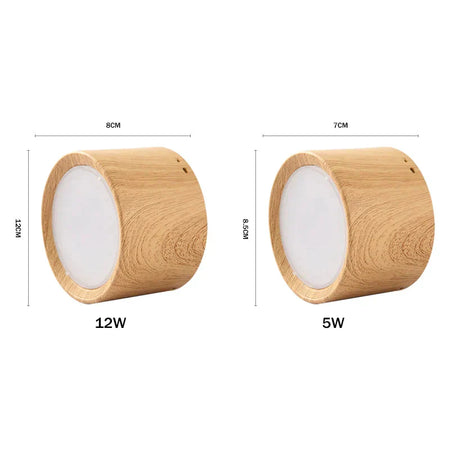 Luminaire Élégant : Plafonnier Design à LED Motif Bois IL582749-ILLUMEEN.COM