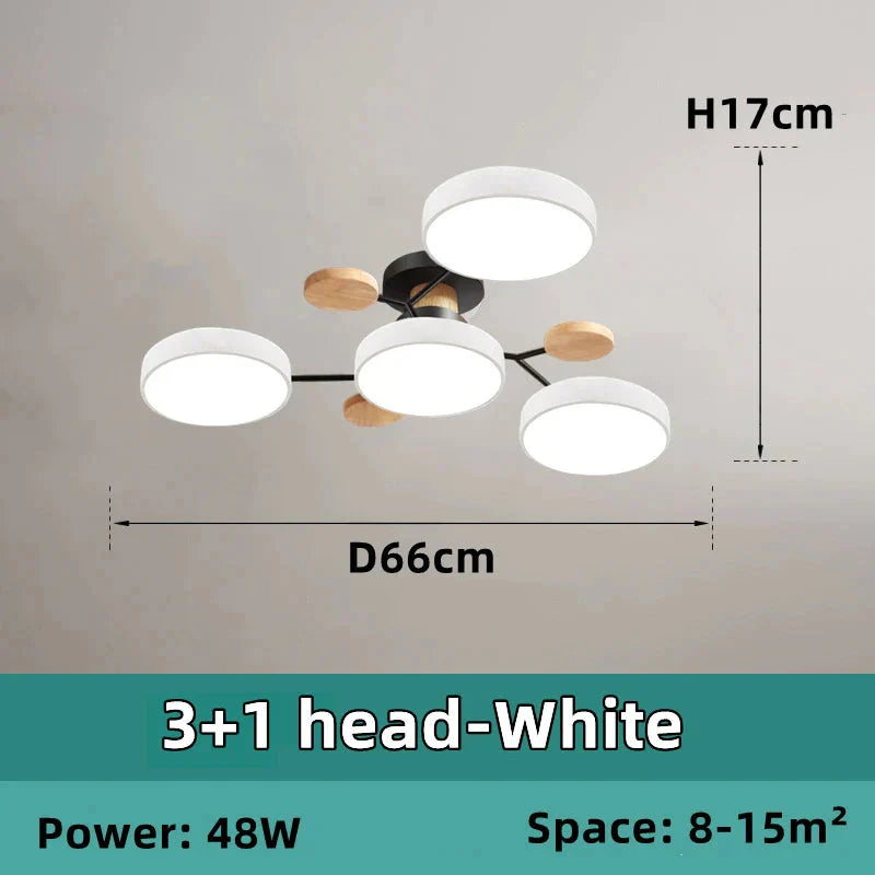 Luminaire Élégant : Plafonnier Design Nordique IL582734-ILLUMEEN.COM
