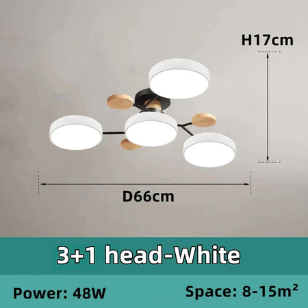 Luminaire Élégant : Plafonnier Design Nordique IL582734-ILLUMEEN.COM