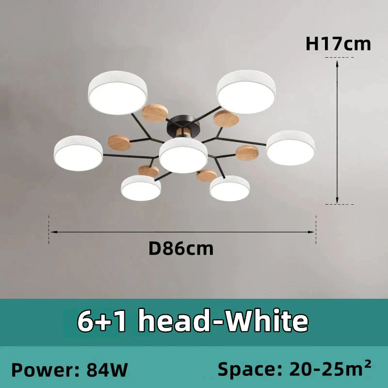 Luminaire Élégant : Plafonnier Design Nordique IL582734-ILLUMEEN.COM