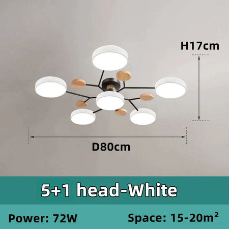 Luminaire Élégant : Plafonnier Design Nordique IL582734-ILLUMEEN.COM
