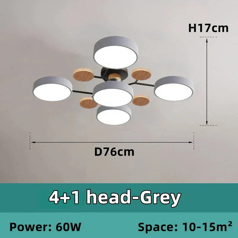 Luminaire Élégant : Plafonnier Design Nordique IL582734-ILLUMEEN.COM