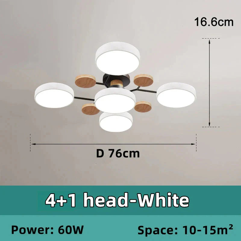 Luminaire Élégant : Plafonnier Design Nordique IL582734-ILLUMEEN.COM