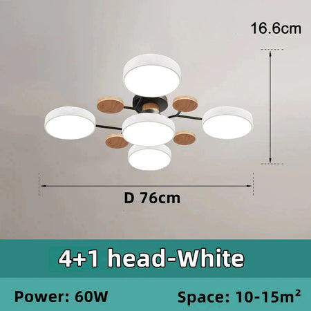 Luminaire Élégant : Plafonnier Design Nordique IL582734-ILLUMEEN.COM